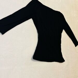 Kenneth Cole Reaction Black Women's Top Size Small EUC